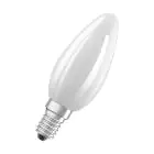 Osram LED Classic E14 Kaars Filament Mat 1.2W 255lm - 827 Zeer Warm Wit | Vervangt 25W